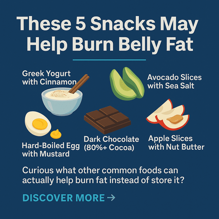 These 5 Snacks May Help Burn Belly Fat – Backed by Surprising Science