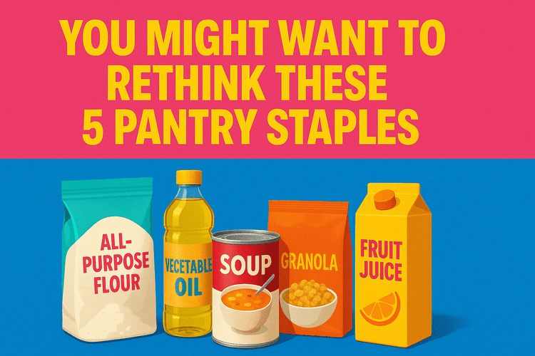 You Might Want to Rethink These 5 Pantry Staples