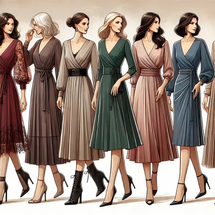 Discover Elegant Dress Styles for Women Over 50